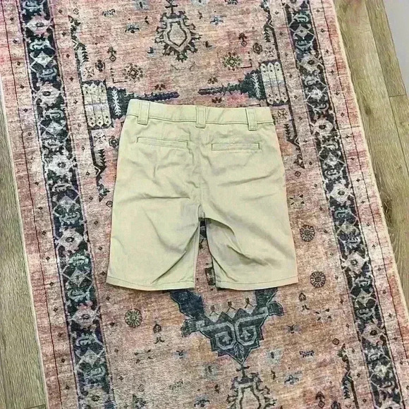 Cat & Jack Girl Chino Uniform Khaki Shorts, Size 7 - Picture 2 of 2